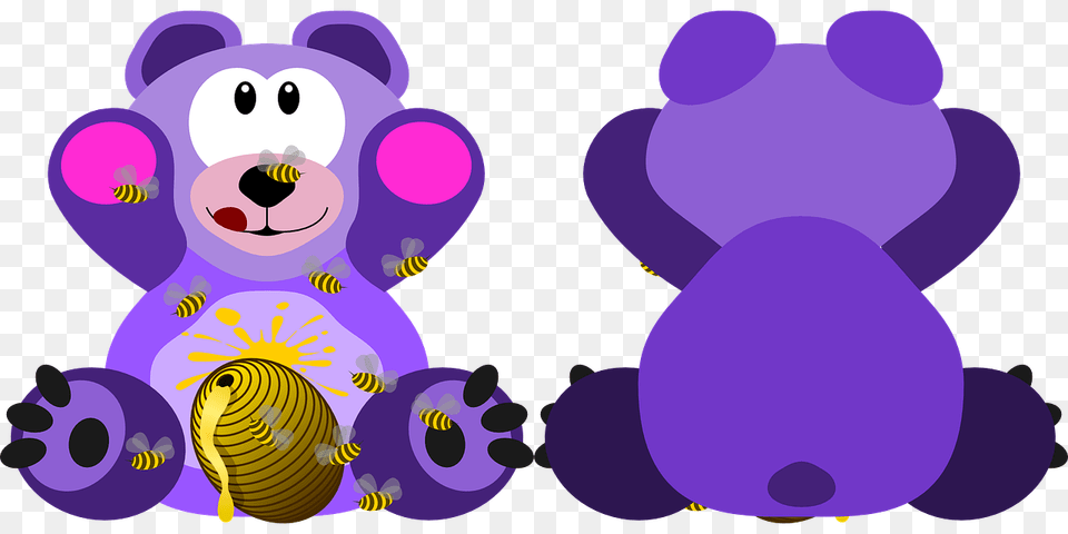 News Philadelphia Honey Festival, Purple, Animal, Bear, Mammal Png