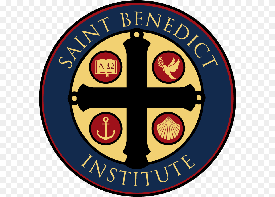 News U2014 Saint Benedict Institute Orthodox Icon Of Humble Being Exalted, Cross, Symbol, Logo, Emblem Free Png Download