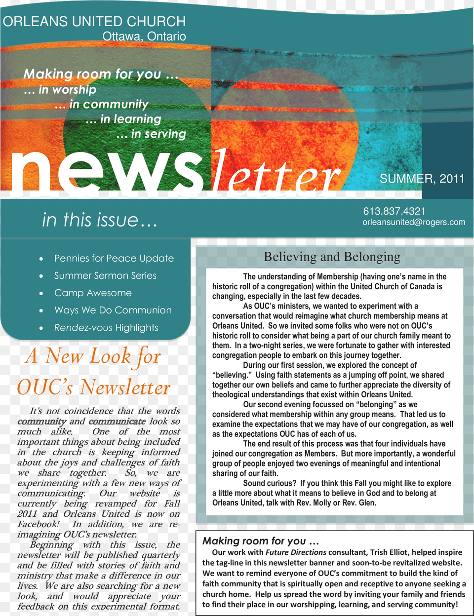 Newsletter Template For Office, Advertisement, Poster Free Png