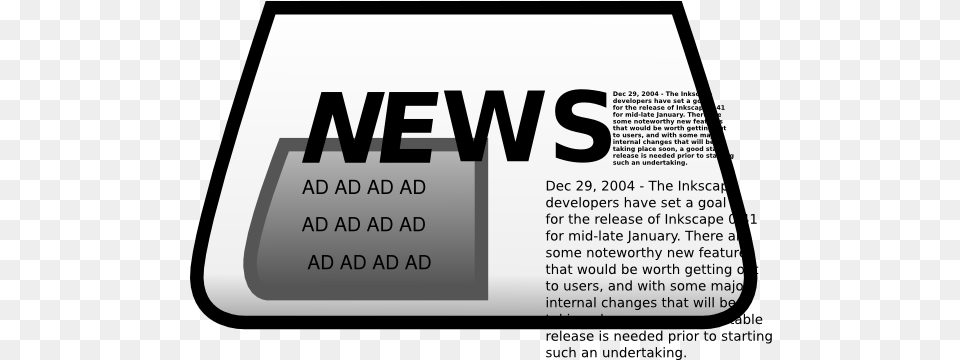 Newspaper Ad Clip Art Vector Clip Art Online Newspaper Ad Clipart, Text, Paper Png Image
