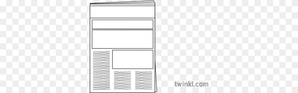 Newspaper Blank Front, Page, Text, Computer, Electronics Png
