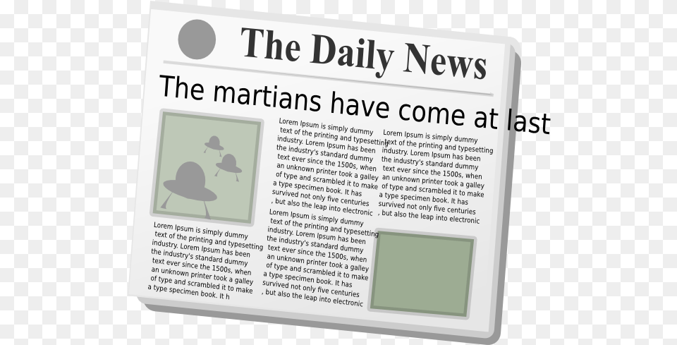 Newspaper Clip Art Newspaper Articles, Page, Text Png