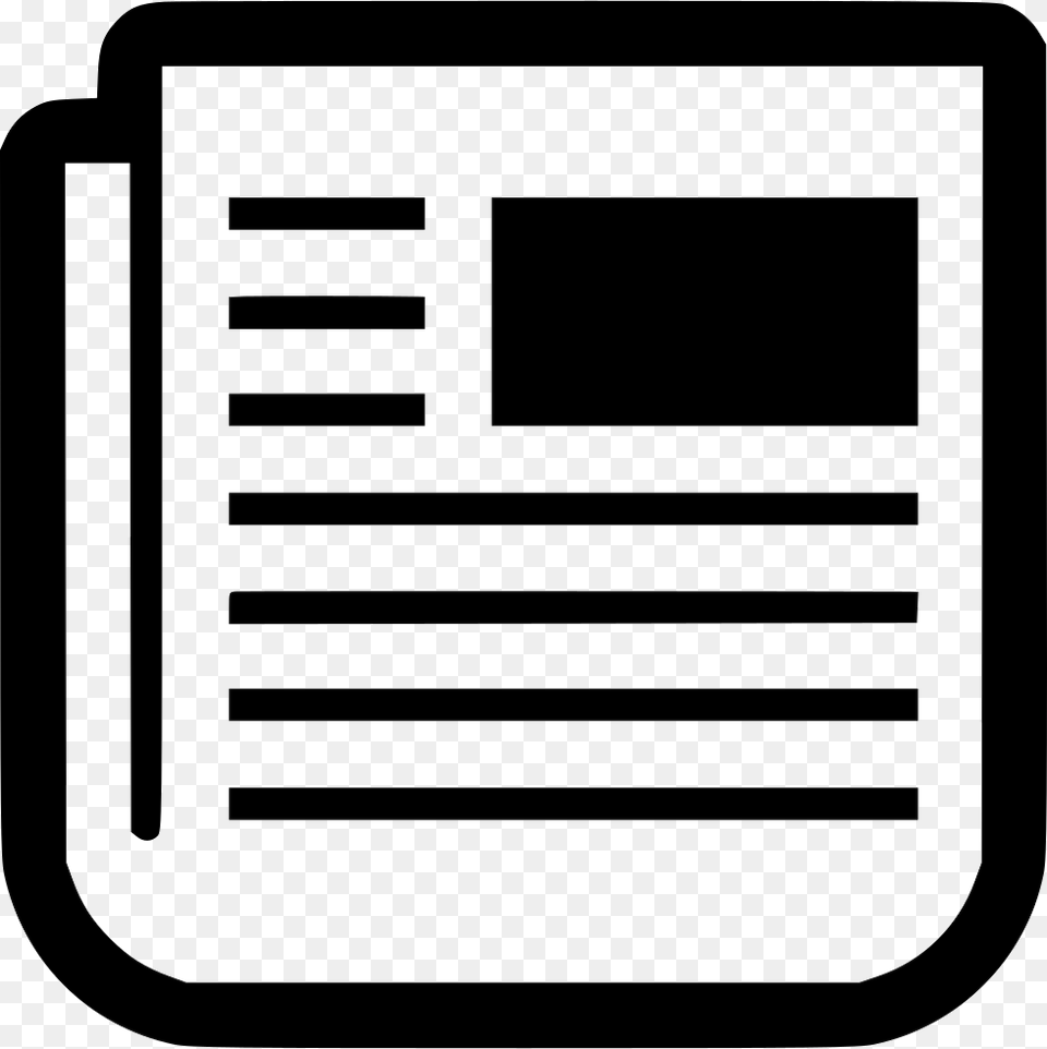 Newspaper Icon, Envelope, Mail Free Png