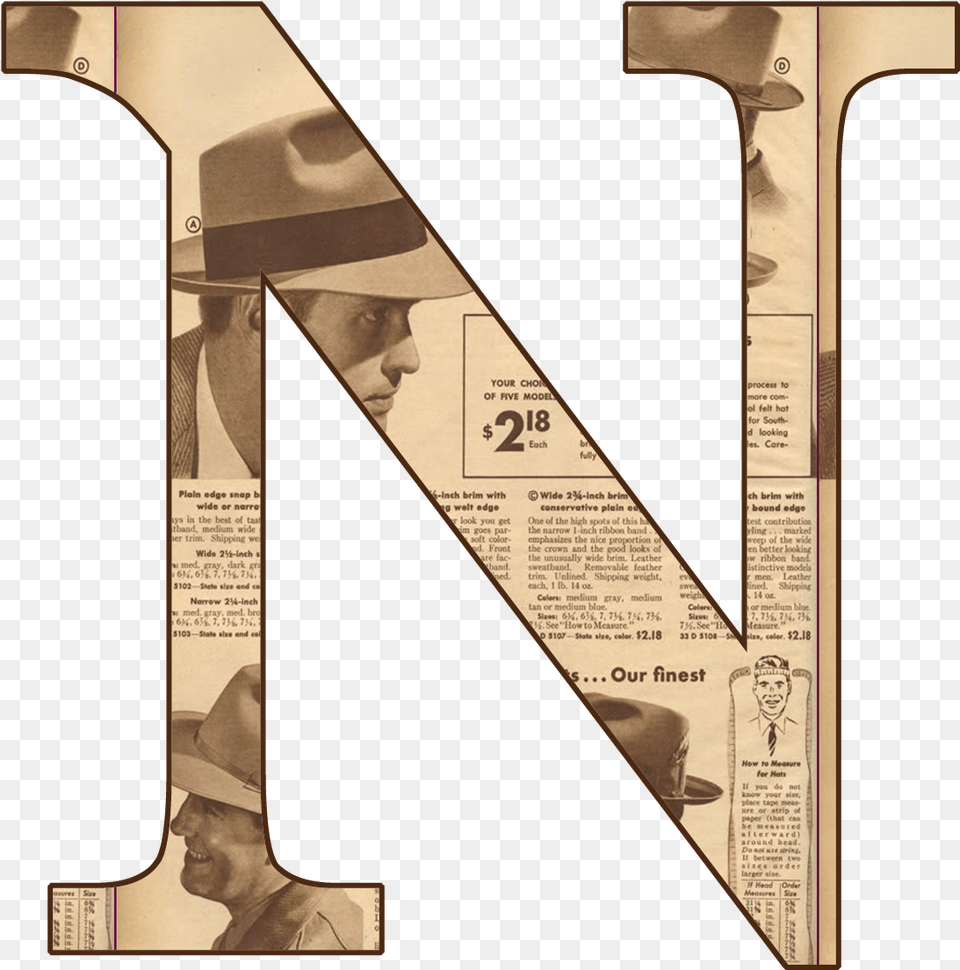 Newspaper Letter L, Adult, Person, Man, Male Free Transparent Png