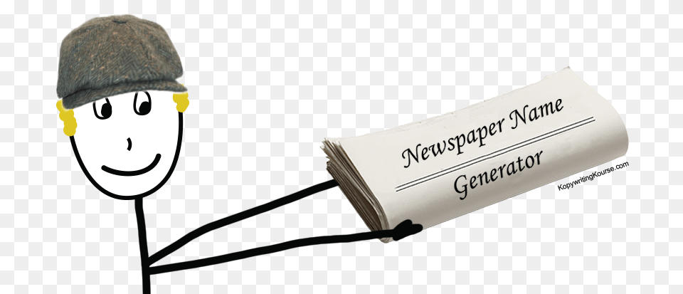 Newspaper Name Generator, Cap, Clothing, Hat, Face Png Image