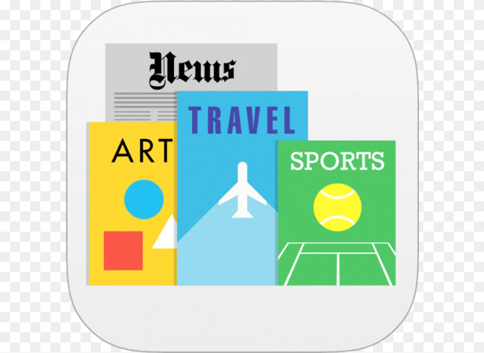 Newsstand Icon Ios 7 Newsstand Icon Ios, Text, Sign, Symbol Png Image