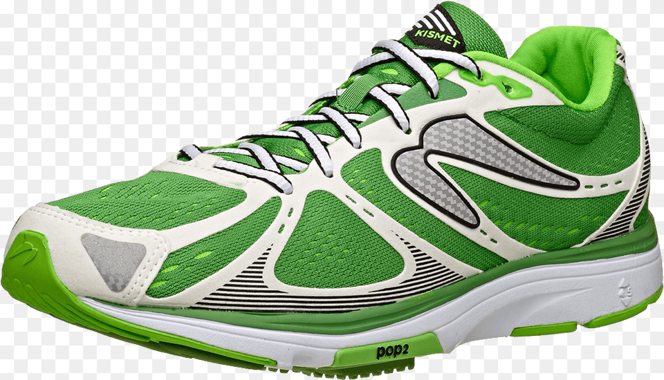Newton Running Shoe Green, Clothing, Footwear, Running Shoe, Sneaker Free Png