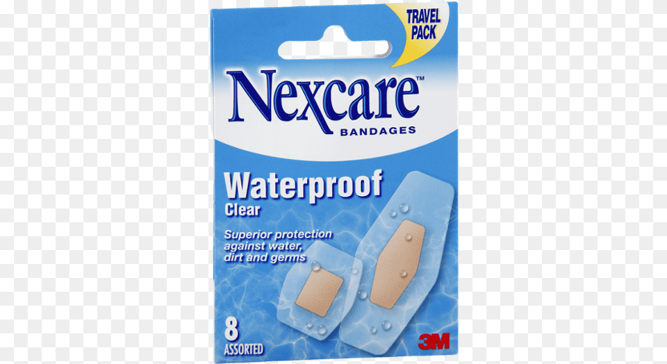 Nexcare Waterproof Bandages 588 08 Assorted, Bandage, First Aid Png