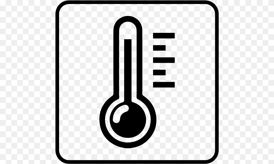 Nexcom Nife Control Panel Computer Thermometer Icon, Silhouette Free Png Download