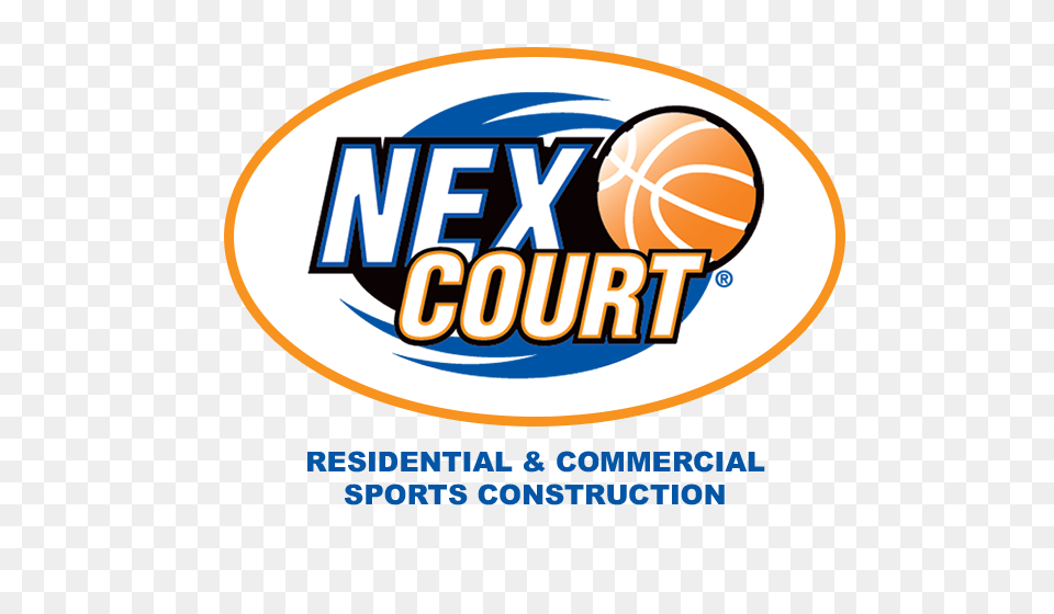 Nexcourt Outdoor Basketball Courts, Logo, Advertisement Free Transparent Png