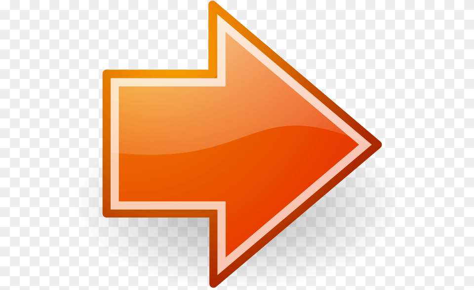 Next Clipart Orange Arrow Transparent Background, Symbol, Sign, Blackboard, Arrowhead Free Png Download