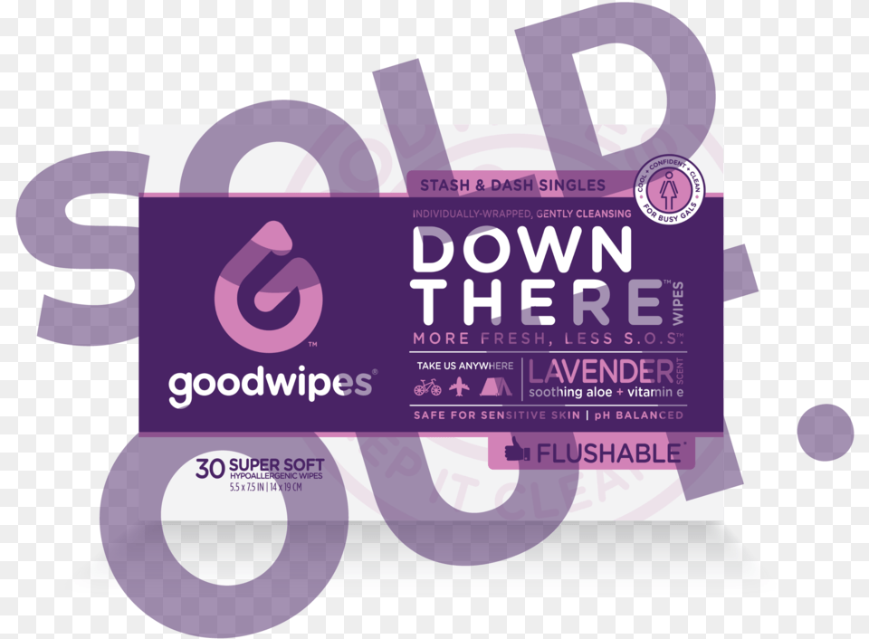 Next Goodwipes Cleansing Flushable Wipes For Down There, Advertisement, Poster, Paper, Text Png Image