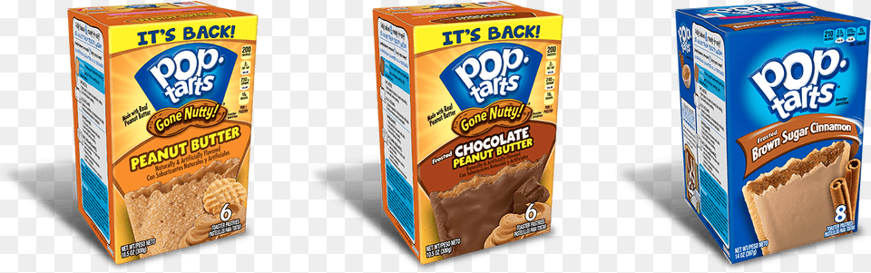 Next Kelloggs Frosted Brown Sugar Pop Tarts Cinnamon, Food, Snack Free Png