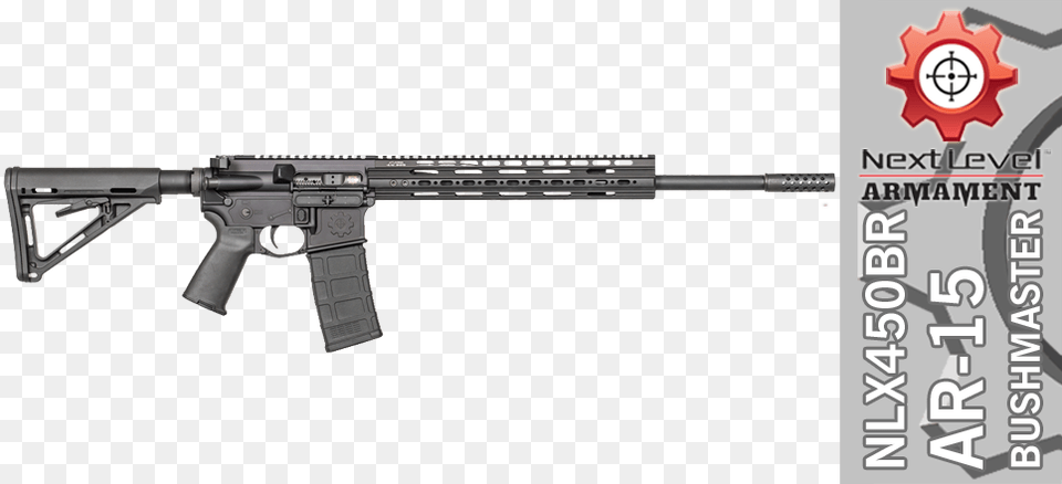 Next Level Armament Quotthumperquot 450 Bushmaster Ar 15 Psa Freedom M Lok, Firearm, Gun, Rifle, Weapon Png