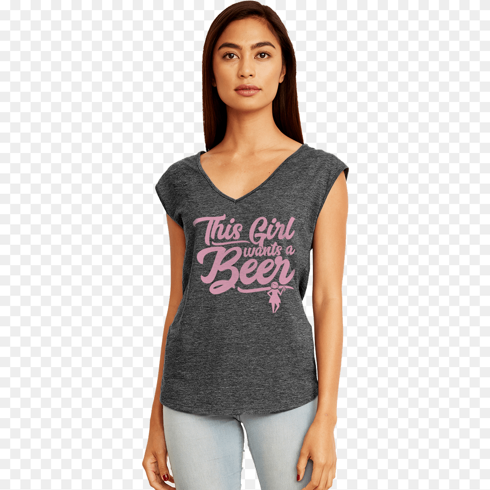 Next Level Womens Festival Sleeveless, Blouse, Clothing, T-shirt, Adult Free Transparent Png