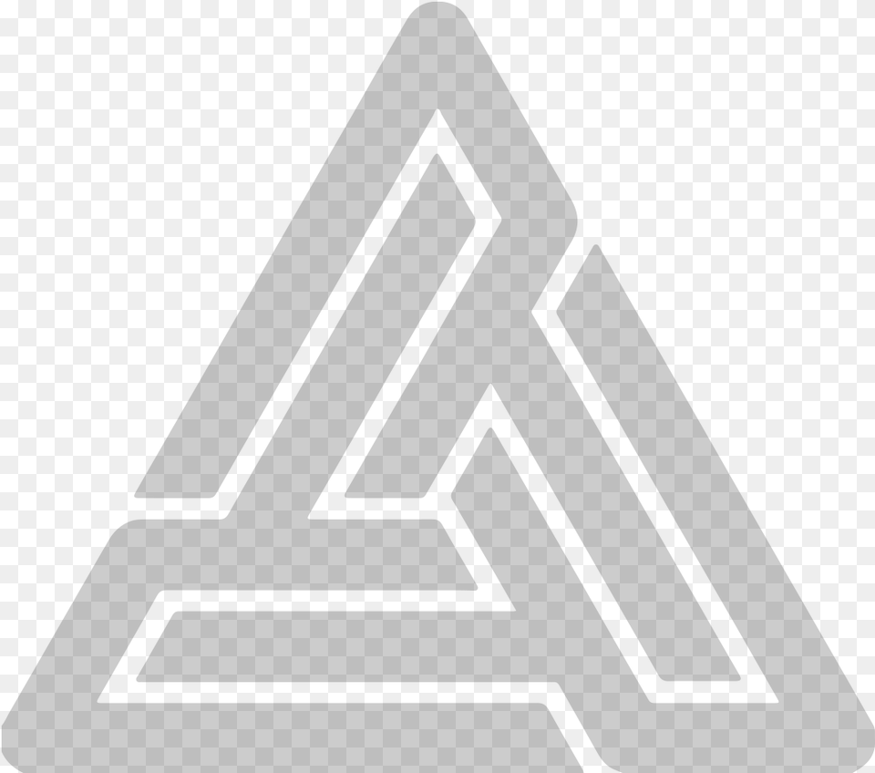 Next Triangle, Gray Png