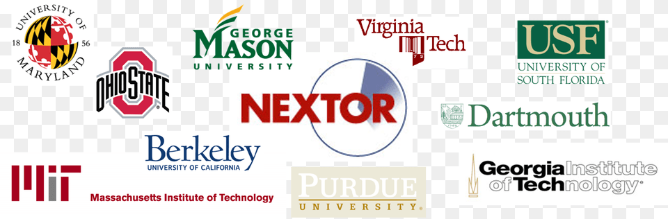 Nextor Research Partner University Logos Ohio State Buckeyes 4quot X 7quot White, Logo, Advertisement Png Image