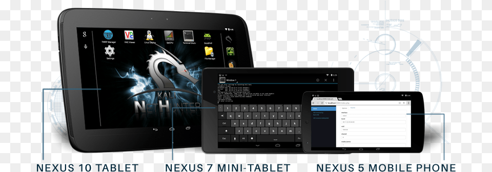 Nexus Nethunter Devices Kali Nethunter, Computer, Electronics, Tablet Computer, Laptop Free Transparent Png