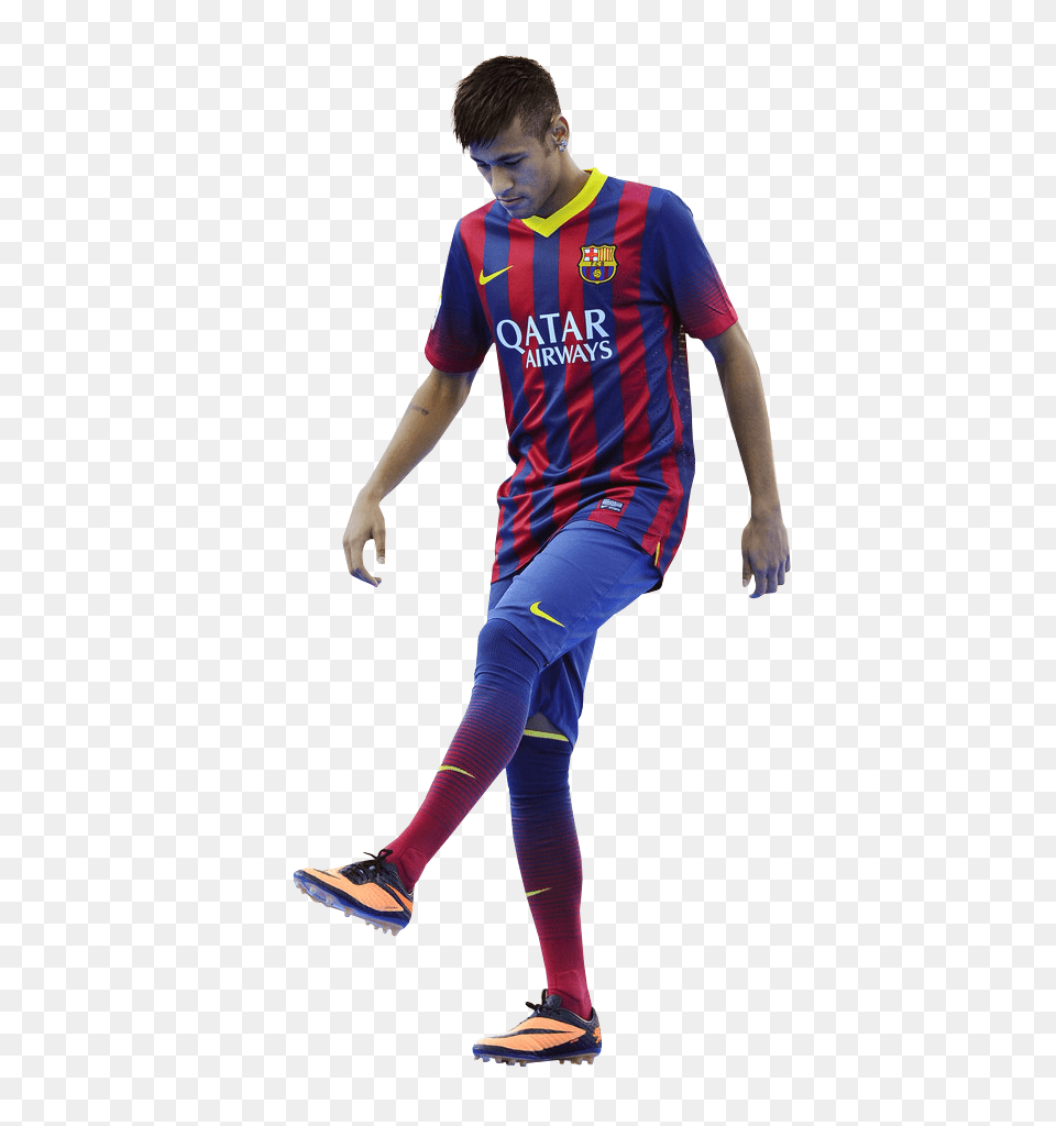 Neymar Barcelona, Teen, Boy, Clothing, Shoe Png Image