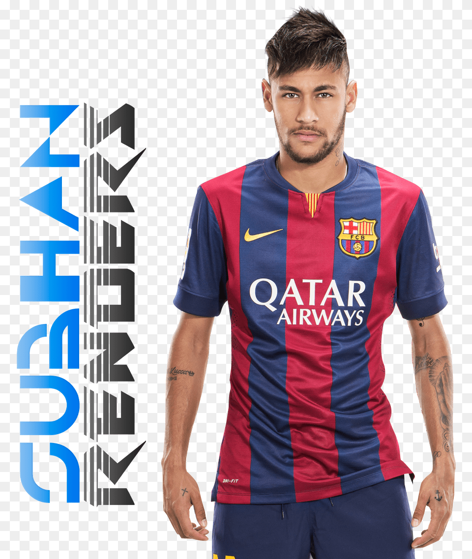 Neymar Brazil, Clothing, Shirt, T-shirt, Adult Free Transparent Png
