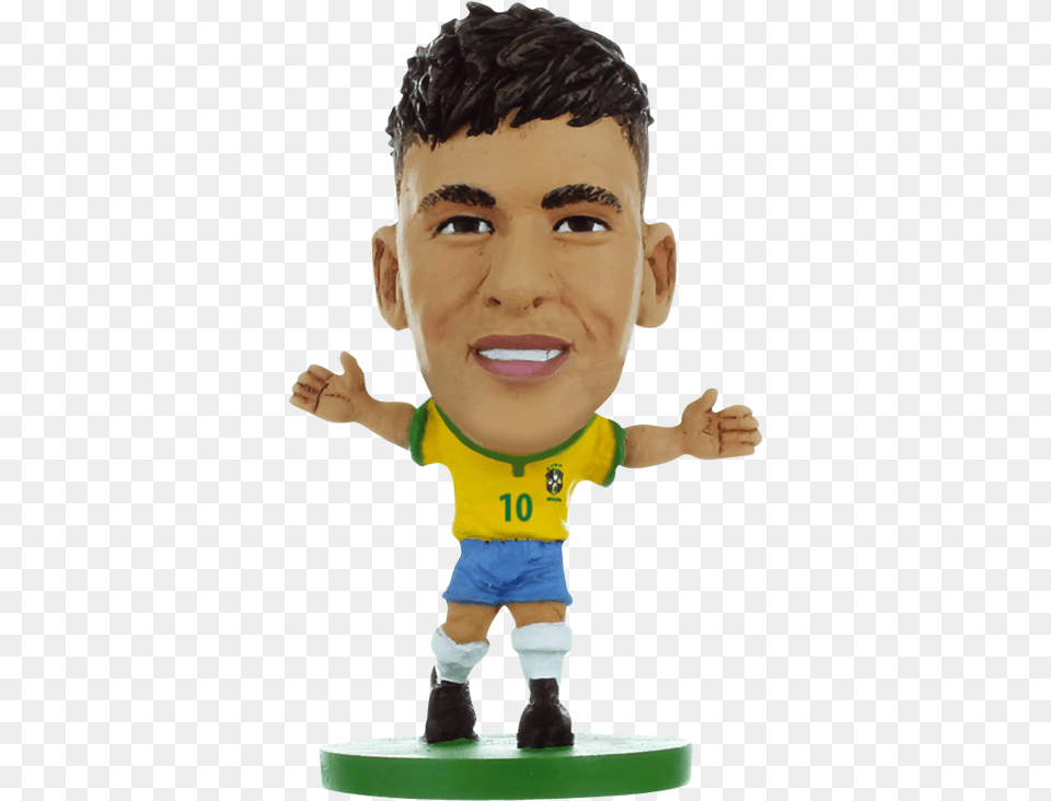 Neymar Brazil, Figurine, Boy, Child, Person Png