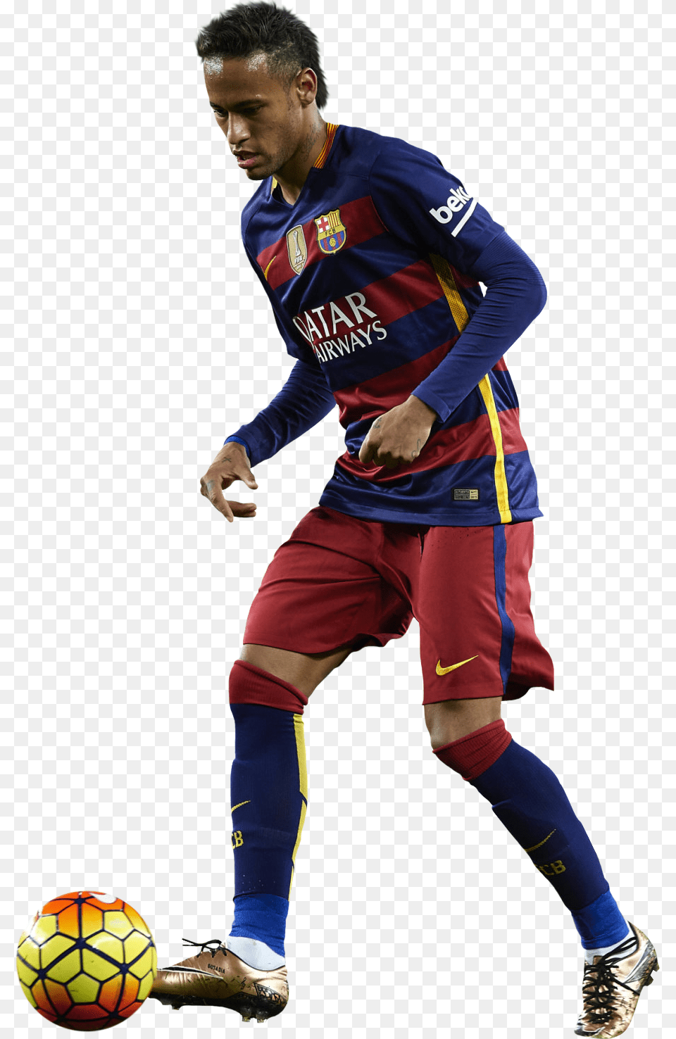 Neymar Brazil Soccer Player Neymar Jr Barcelona Renders, Sport, Ball, Sphere, Soccer Ball Png Image