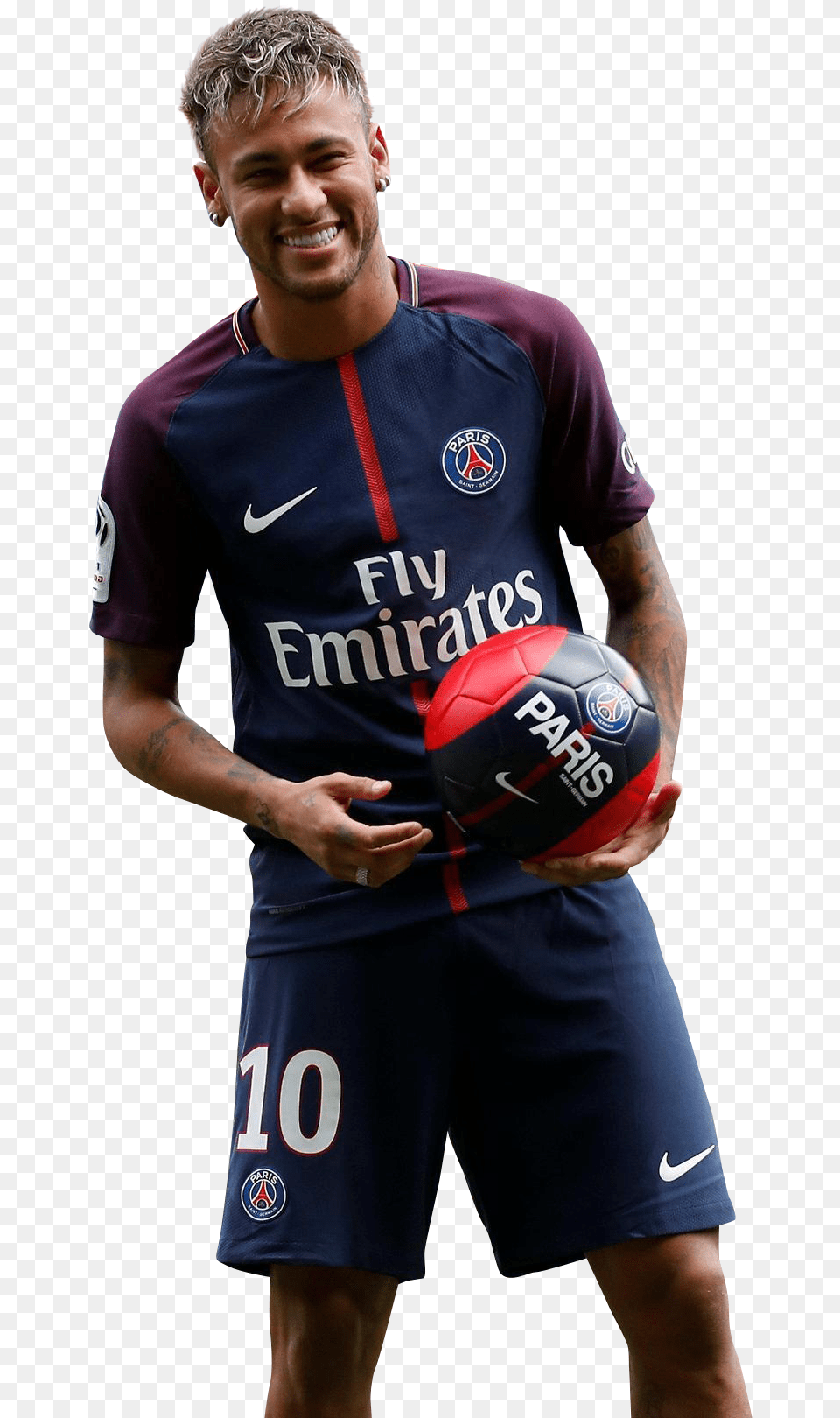 Neymar Football Icons And Neymar Psg, Clothing, Shirt, Sport, Ball Free Transparent Png
