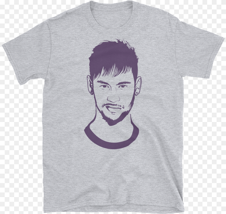 Neymar Jr Hommes Harmonica Player T Shirt Music Product Label, Clothing, T-shirt, Face, Head Png Image