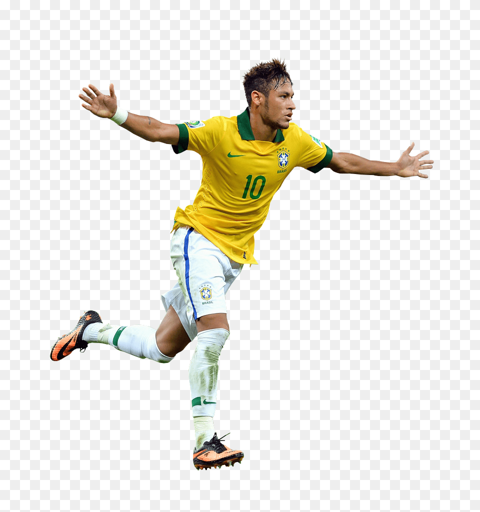 Neymar Render Football Athlete, People, Person, Body Part, Clothing Png Image
