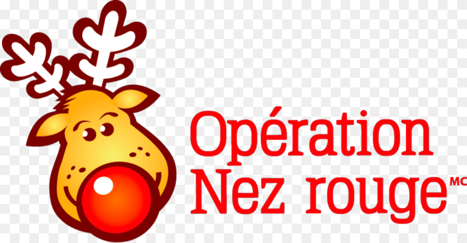 Nez Rouge Operation Red Nose Logo, Animal, Bear, Mammal, Wildlife Png Image