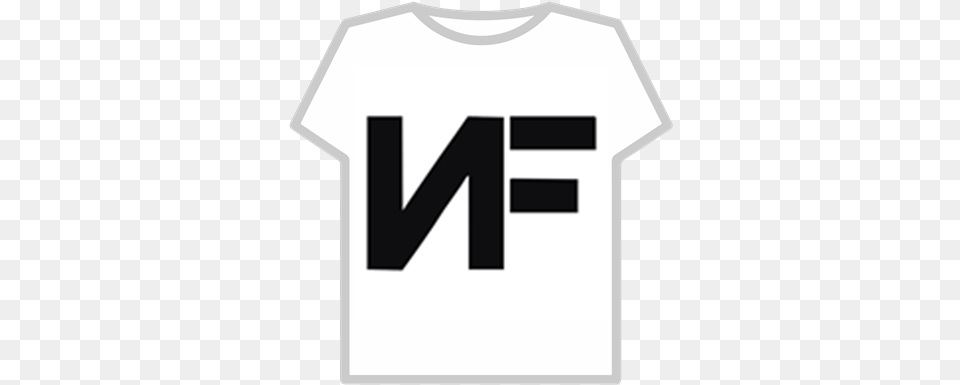 Nf Logo Nf Roblox T Shirt, Clothing, T-shirt Free Png Download