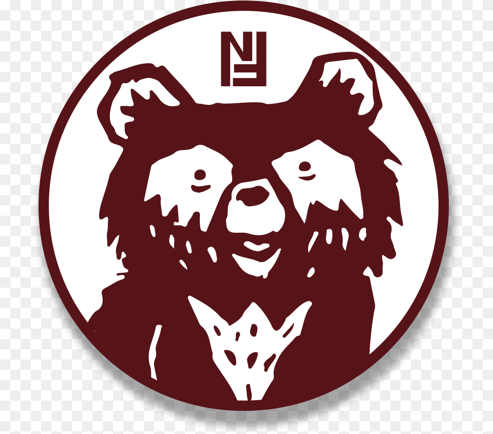 Nf Logo Sticker Illustration, Face, Head, Person, Animal Free Png Download