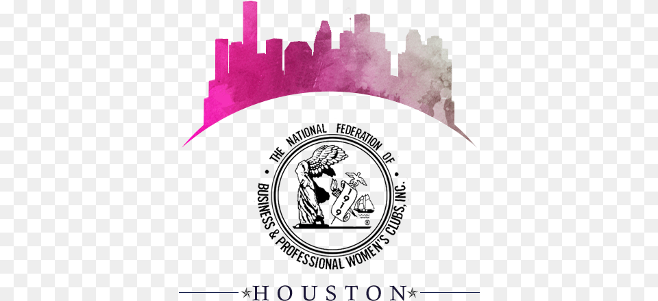 Nfbpwchouston Houston Skyline, Advertisement, Poster, Art, Graphics Free Png
