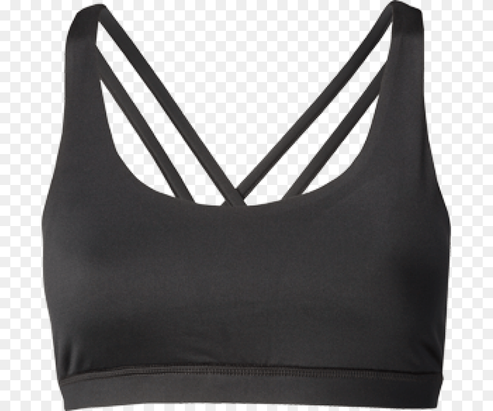 Nfinity Sports Bra Black Cross Back Sports Bra, Clothing, Tank Top, Swimwear, Vest Png Image