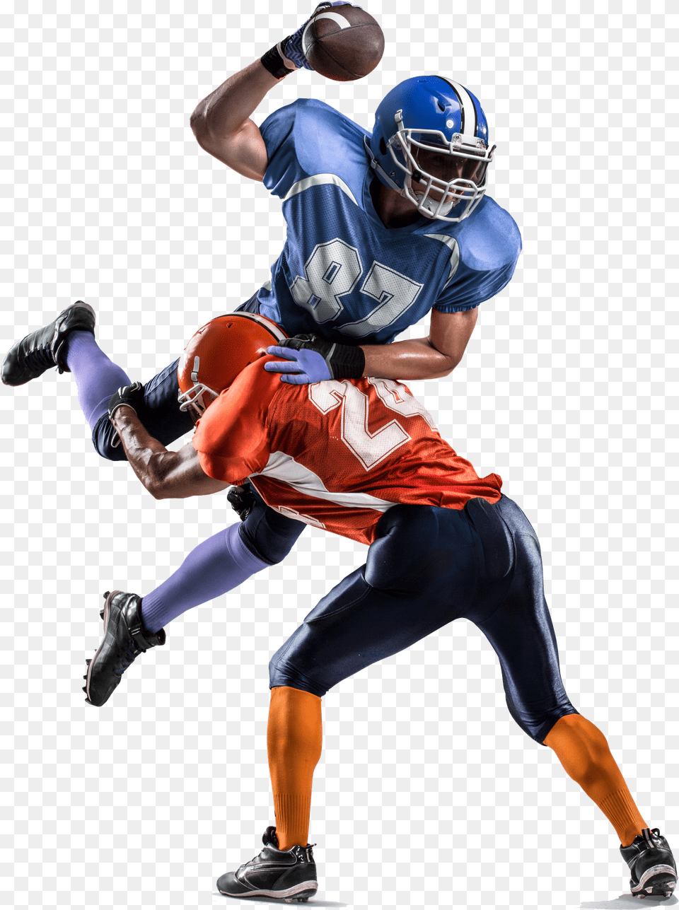 Nfl American Football Player Tackle American Football Player Png Image