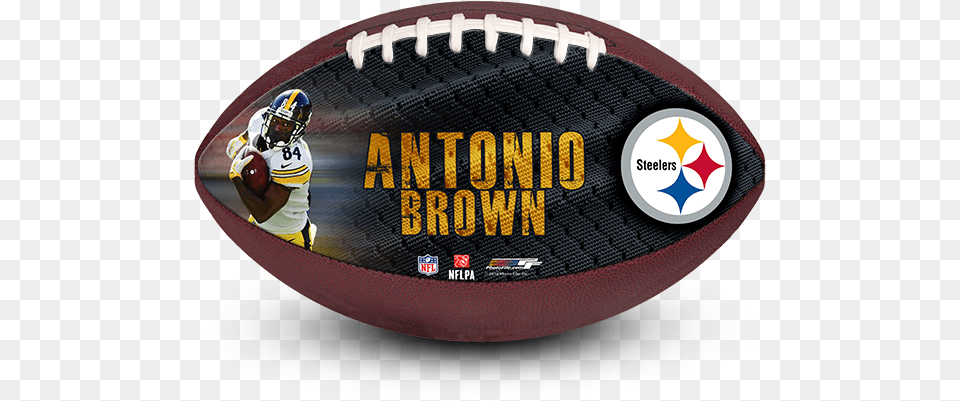 Nfl Antonio Brown Steelers Christmas Pittsburgh Steelers, Ball, Rugby, Rugby Ball, Sport Free Png Download