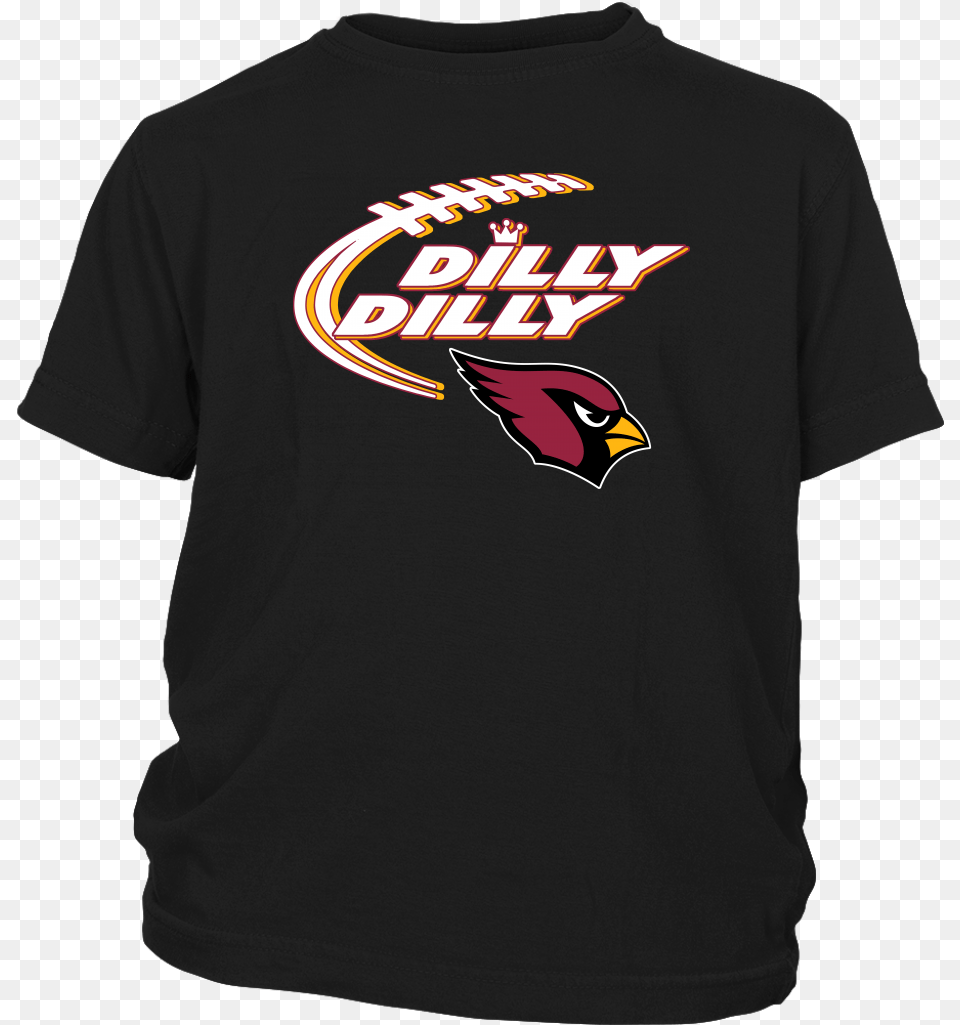 Nfl Dilly Dilly Arizona Cardinals Football Shirts T Shirt, Clothing, T-shirt, Animal, Bird Png Image