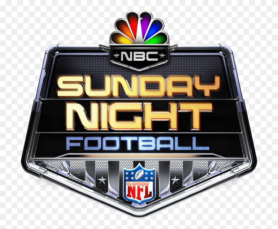 Nfl Fans Get 360 Nbc Sunday Night Football, Emblem, Symbol, Logo Free Png Download