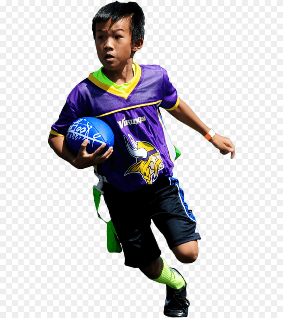 Nfl Flag Football Leagues People Playing Soccer, Sport, Person, Rugby Ball, Hand Png