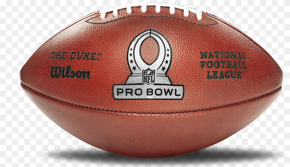 Nfl Football Transparent Clipart Nfl Pro Bowl Football The Duke, American Football, American Football (ball), Ball, Sport Free Png