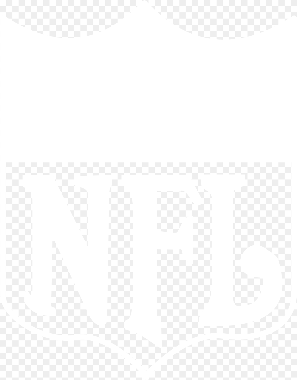 Nfl Logo Black And White Crowne Plaza Logo White, Symbol Png