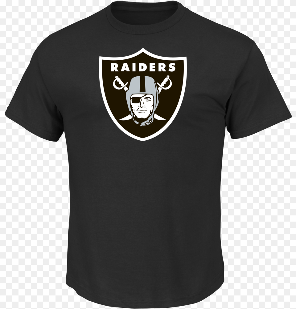 Nfl Oakland Raiders Critical Victory Iii Majestic T Shirt La Chargers And Rams, Clothing, T-shirt, Adult, Male Free Png