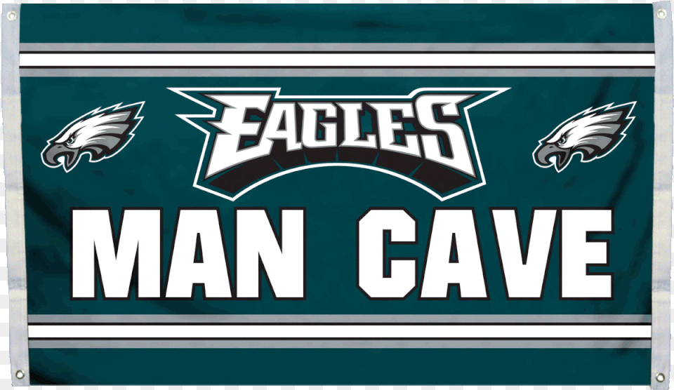 Nfl Philadelphia Eagles 3x5 Man Cave Flag Philadelphia Eagles, Logo, Car, Transportation, Vehicle Png