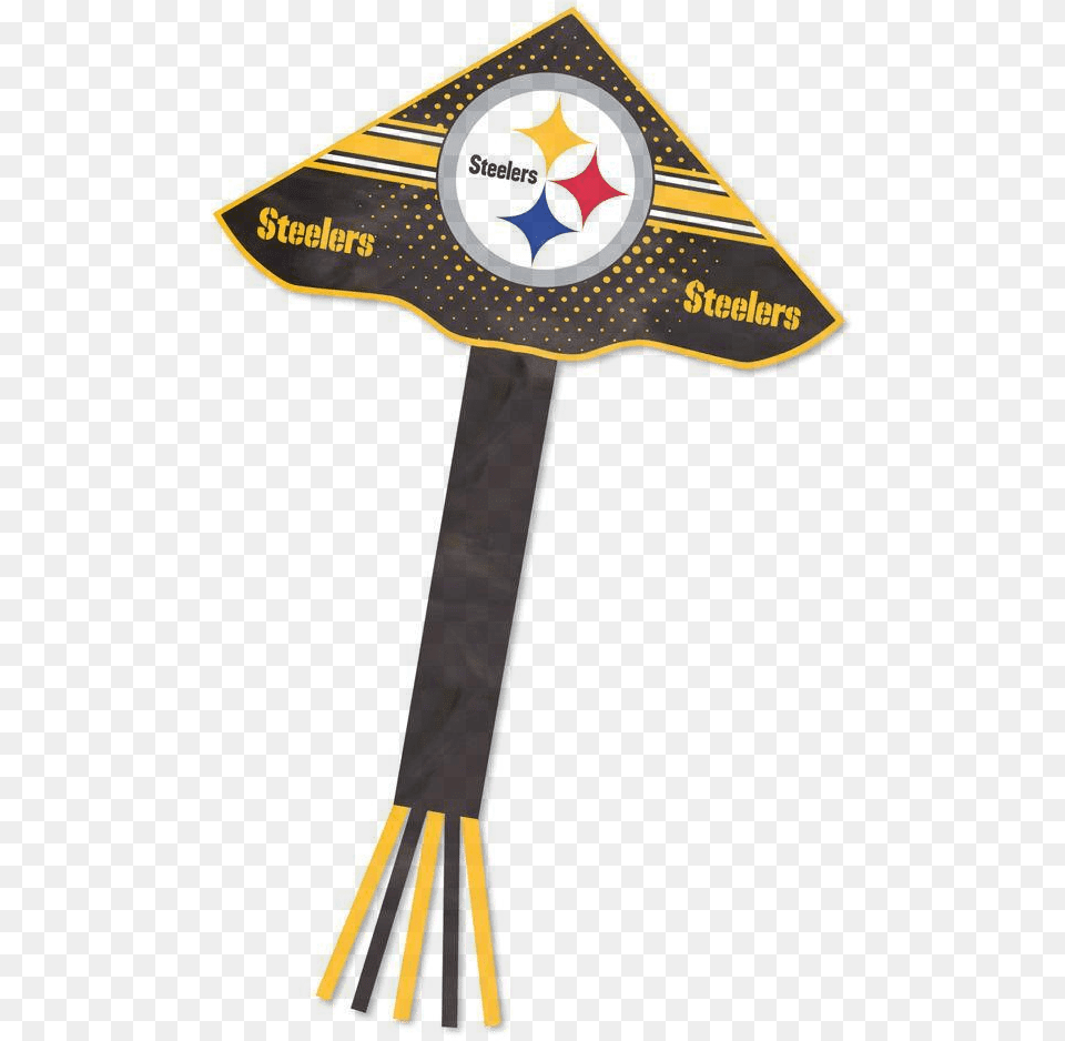 Nfl Pittsburgh Steelers Kite Pittsburgh Steelers, Cross, Symbol, Toy, Racket Free Png Download