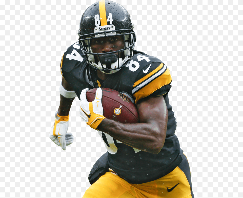 Nfl Player Antonio Brown Turns Himself In Sprint Football, Sport, American Football, Playing American Football, Person Png Image