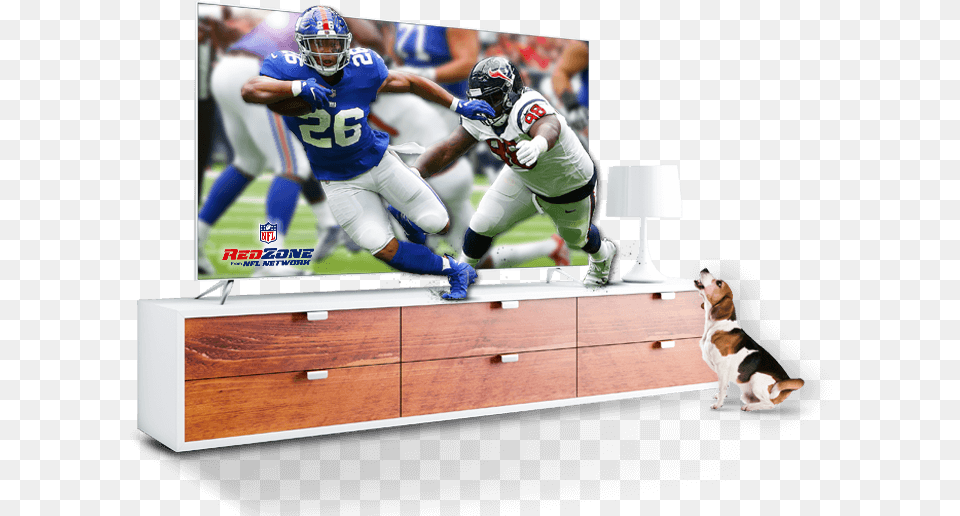 Nfl Redzone Enhanced Experience, Helmet, Person, Hardware, Screen Free Transparent Png