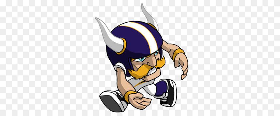 Nfl Rush Zone Vikings, Baby, Person, Helmet, Book Png Image