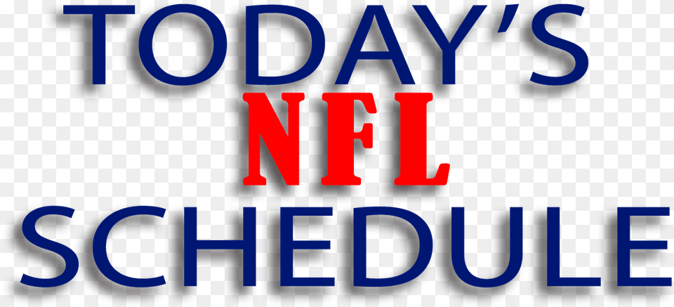 Nfl Schedule For Today Todays Nfl Games Nfl Week Majorelle Blue, Light, Text Png
