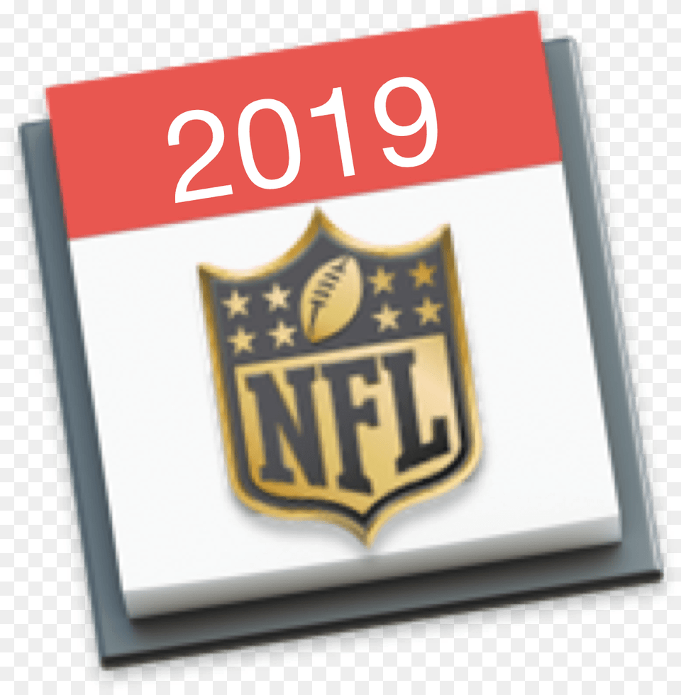 Nfl Schedules For Iphone Mac And Ipad Calendars By Horizontal, Badge, Logo, Symbol, Text Free Png Download