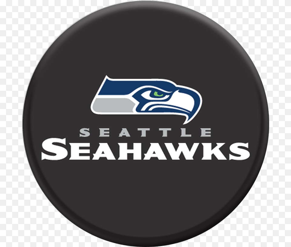 Nfl Seattle Seahawks Logo Popsockets Grip Seahawks Seattle Seahawks Circle Logo, Badge, Symbol, Disk Free Png Download